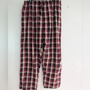 Magellan Red and Black Plaid Pajama Pop Pant